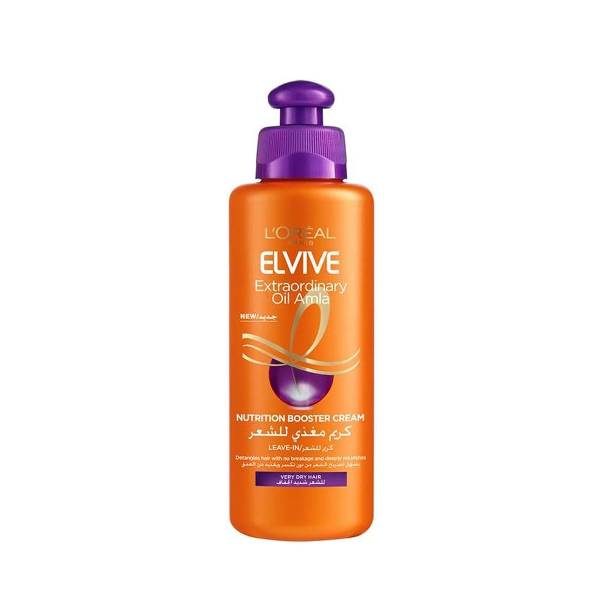Loreal Hair Cream Leave In 200ml Elvive Extraordinary Oil Amla Extraordinary Oil
