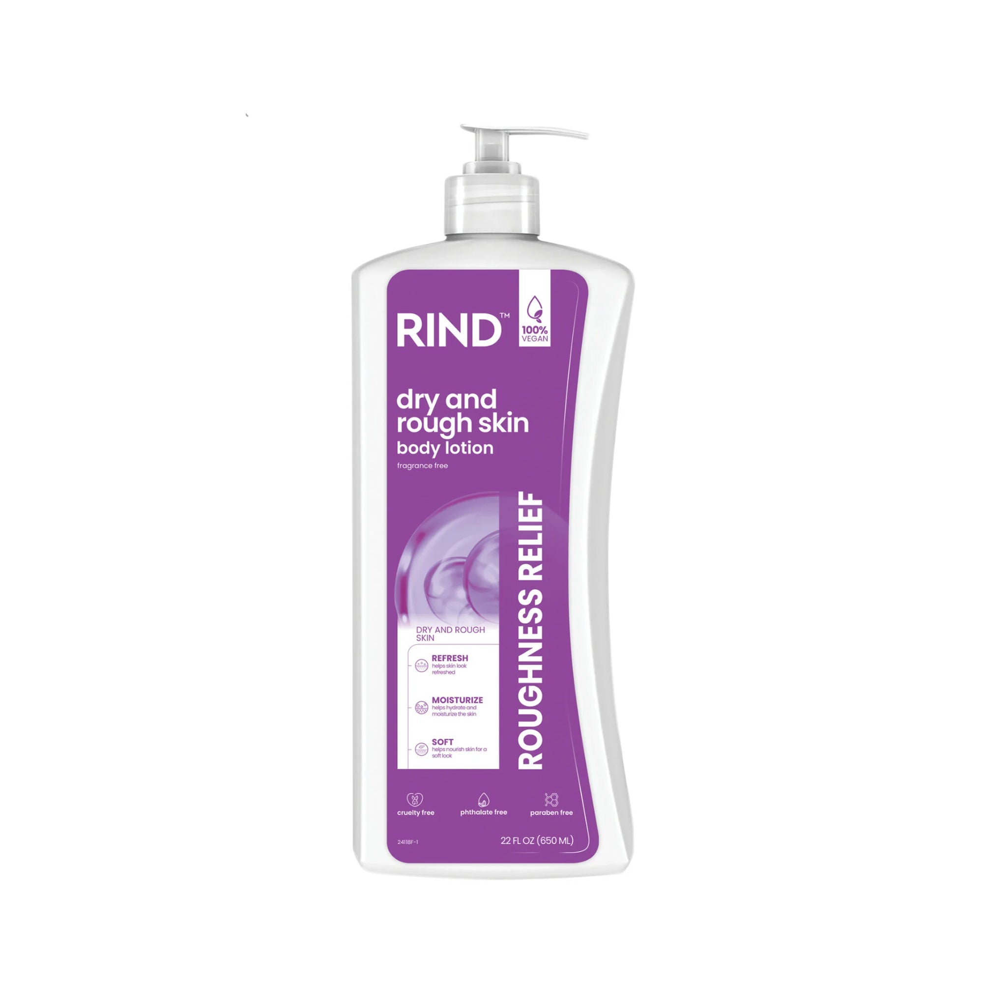 كريم RIND Body – مرطب يومي مرطب لجميع أنواع البشرة، 650 مل
