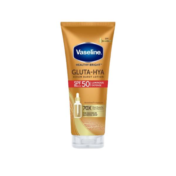 Vaseline Vaseline Serum in Lotion 180ml Gluta Hya SPF50 Radiance Defrnse