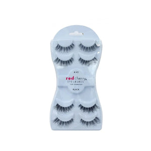 Red Cherry Eyelashes Set #HD 4 pairs 