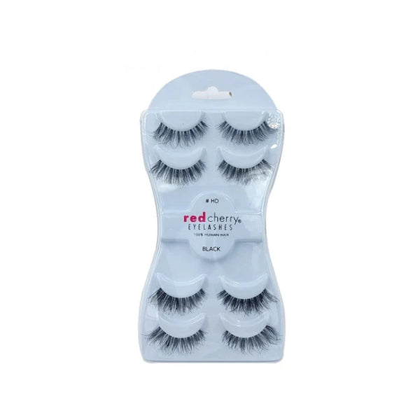 Red Cherry Eyelashes Set #HD 4 pairs 