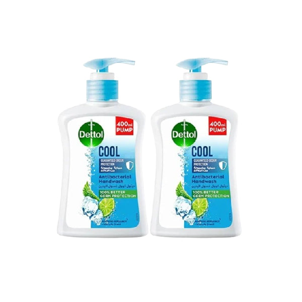 Dettol Hand Wash 400ml Cool 2@ 35% OFF