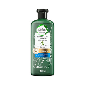 Herbal Essences Hair Shampoo 400ml Bio Renew Effective Aloe Vera And Bamboo Strength Builder v2