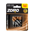 Zoro Battery 6pc AAA 1.5V