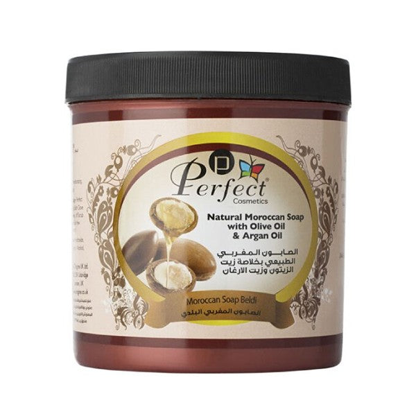 Perfect moroccan hammam soap 1000ml with olive oil and argan oil extract