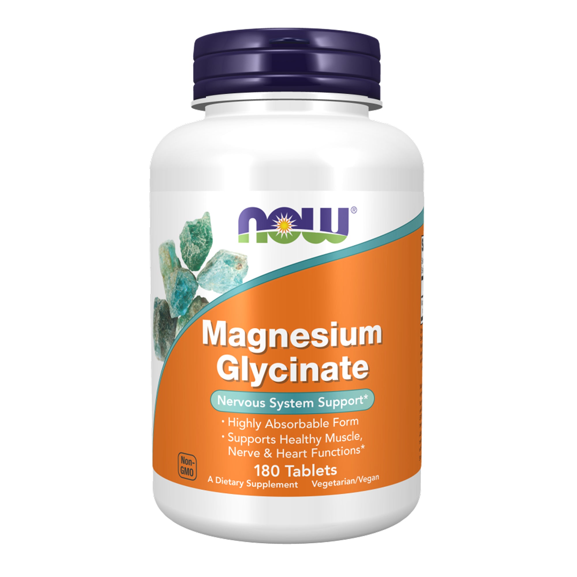 Magnesium Glycinate, 180 Tablets (100 mg per Tablet)