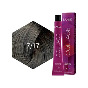 صبغة الشعر الشفافة "لاكمي كولاج" - أشقر رمادي فاتح متوسط 7/17