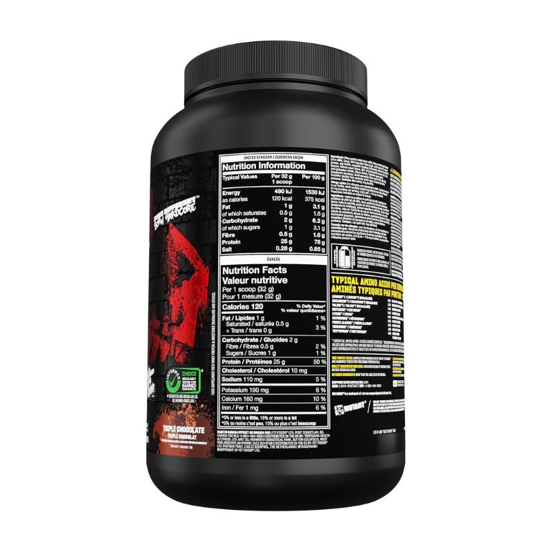 Mutant ISO SURGE Gourmet Whey Protein Isolate Shake Triple Chocolate 727 g - 1.6lb