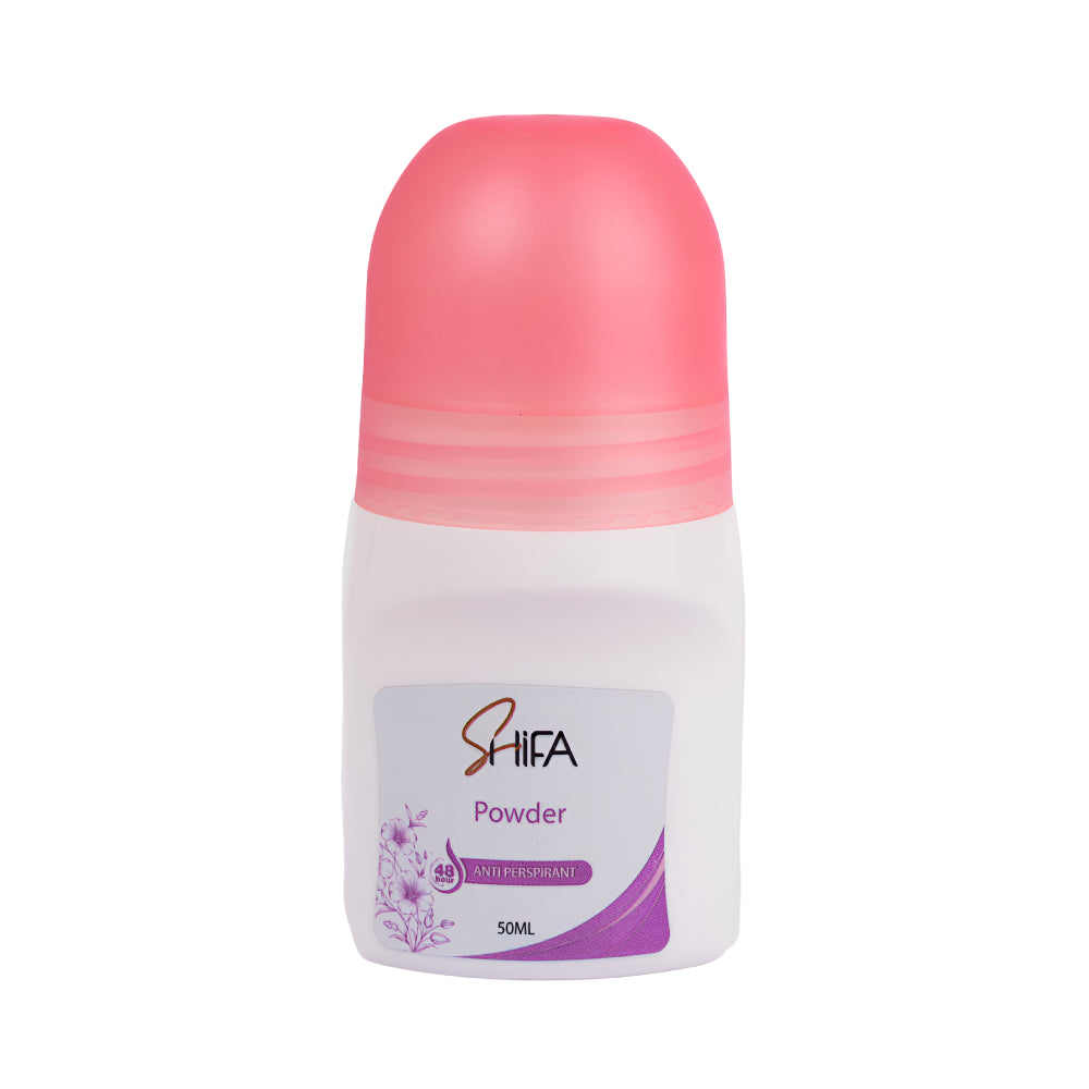 Shifa Deodorant Roll On  Cream 50ml Powder For All Skin Types