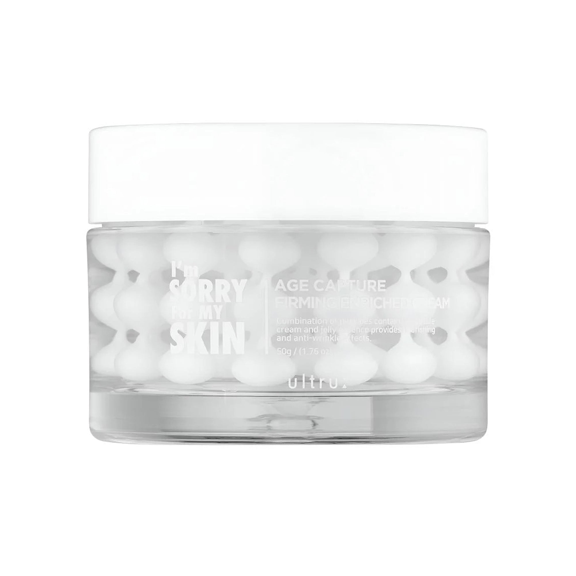 I'm Sorry For My Skin Age Capture Firming Enriched Cream – Anti-Wrinkle & Skin Tightening Moisturizer 50g