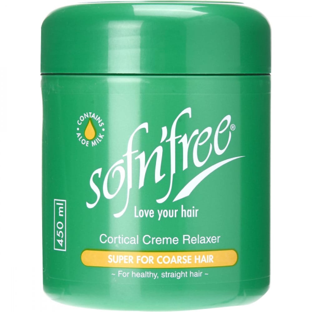 Sofnfree Hair Straightening Cream 450ml Professional Straightening And Smoothing For Coarse Hair