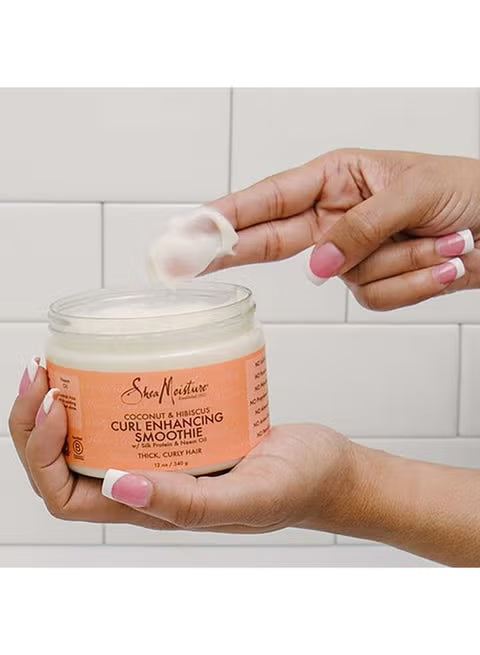 Shea Moisture Coconut & Hibiscus Curl Enhancing Smoothie for Frizzy Hair