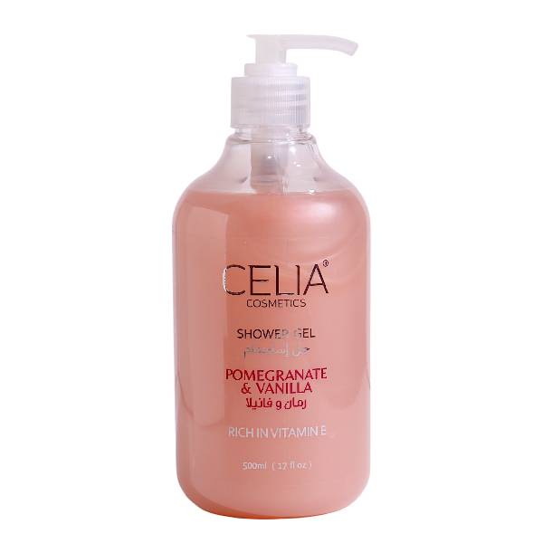 Celia Celia Shower Gel 500ml With Pomegranate And Vanilla
