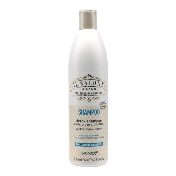IL Salone Hair Shampoo 500ml Detox With Charcoal For All Hair Types
