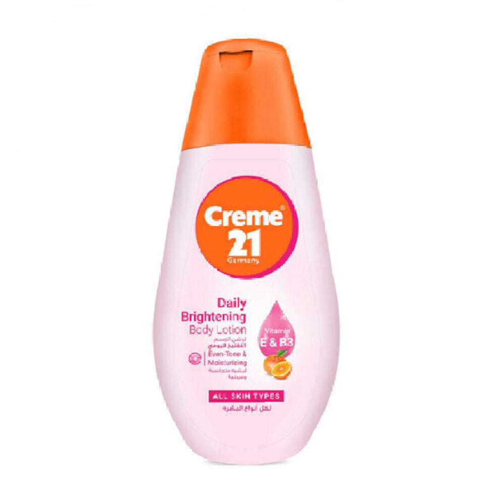 Creme 21 Body Lotion 400ml Daily Brightening All Skin Types