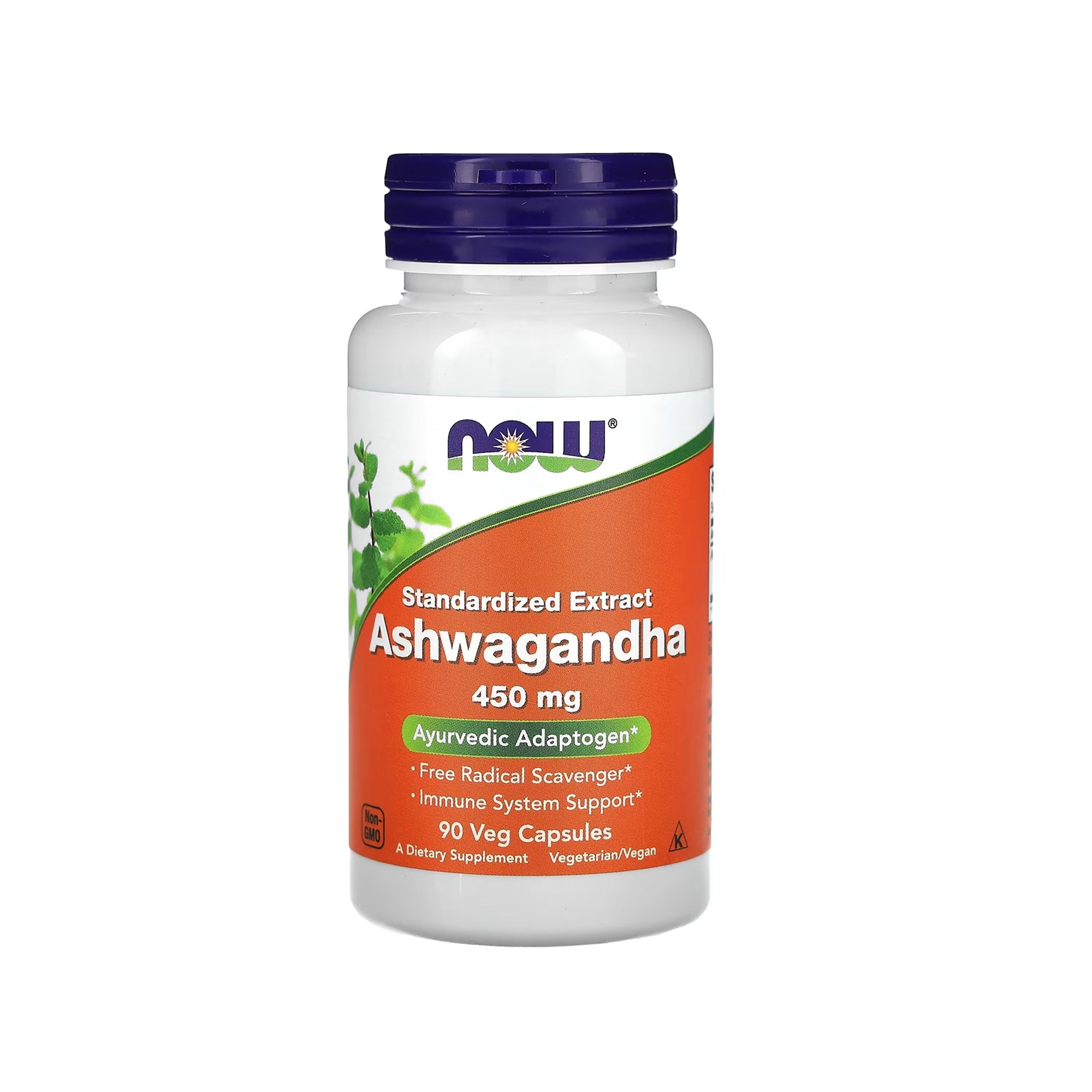 NOW Foods Ashwagandha Standardized Extract 450 mg - 90 Veg Capsules