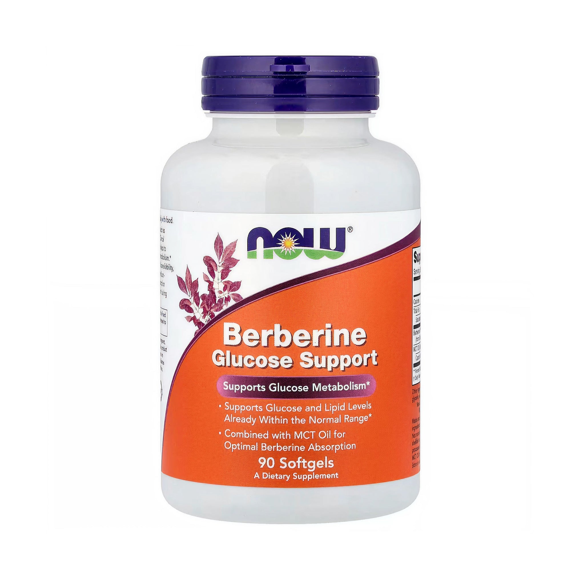 NOW Foods Berberine Glucose Support - 90 Softgels