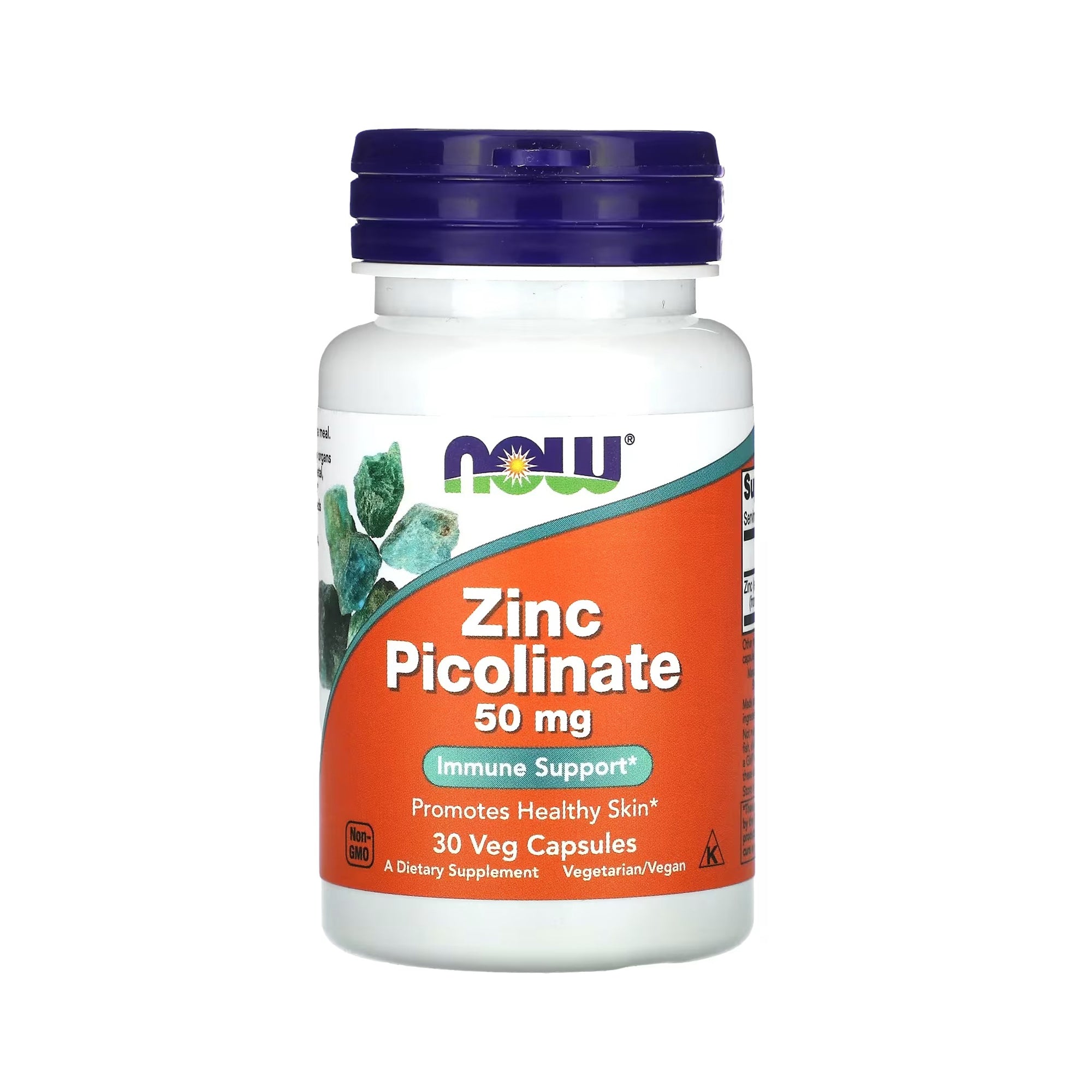 NOW Foods Zinc Picolinate 50 mg - 30 Veg Caps