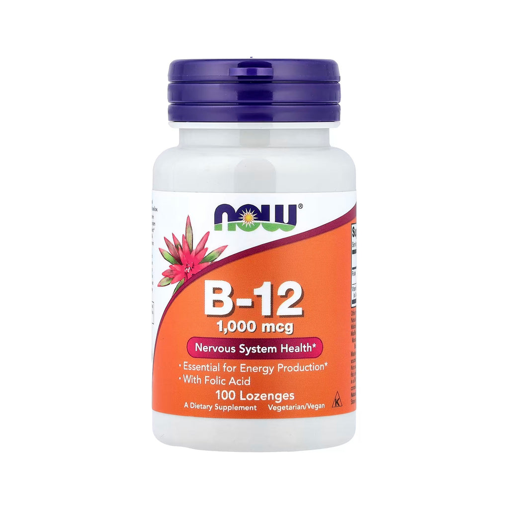 NOW Foods B-12 1000mcg - 100 Lozenges