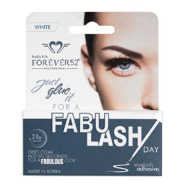 Forever 52 eyelash glue fabu lash keg002 white