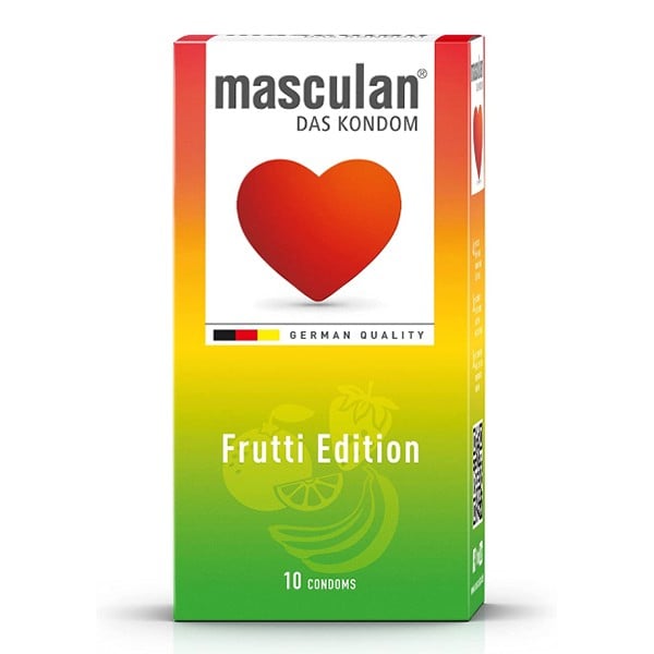 Masculan condoms 10pc frutti edition