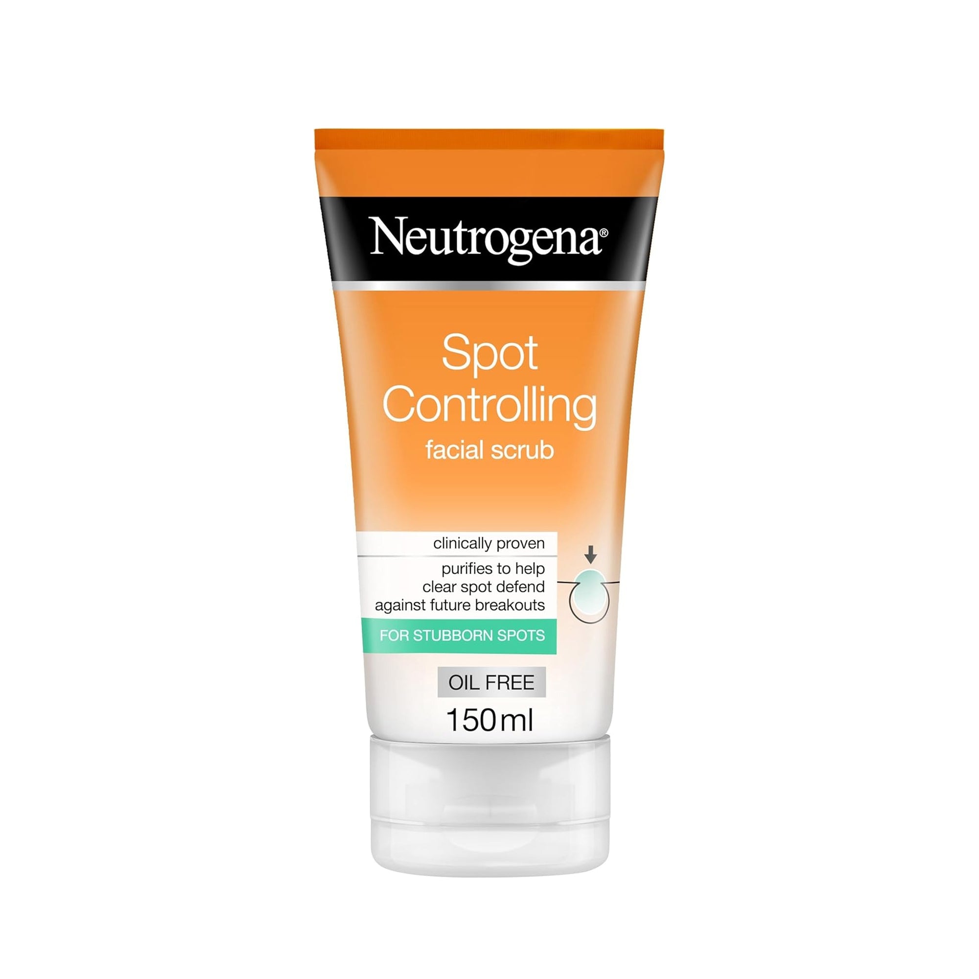 Neutrogena Face Scrub – Salicylic Acid Exfoliating Cleanser 150ml