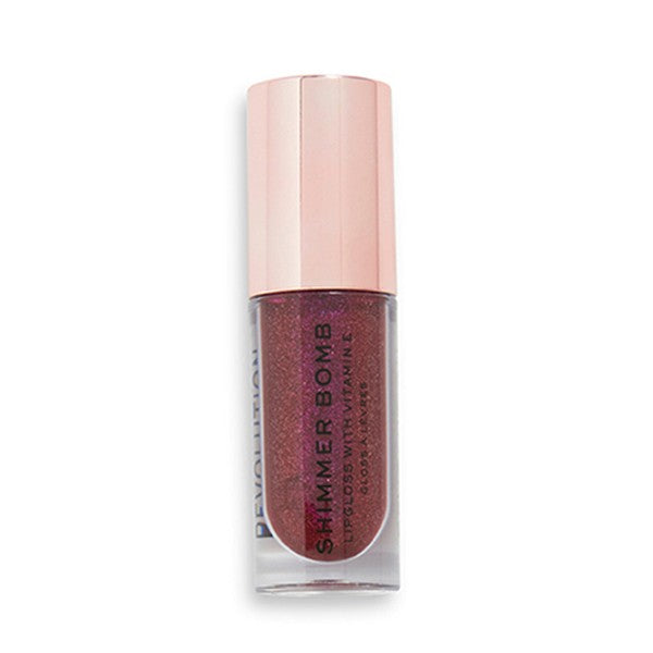 Revolution lip gloss shimmer bomb gleam
