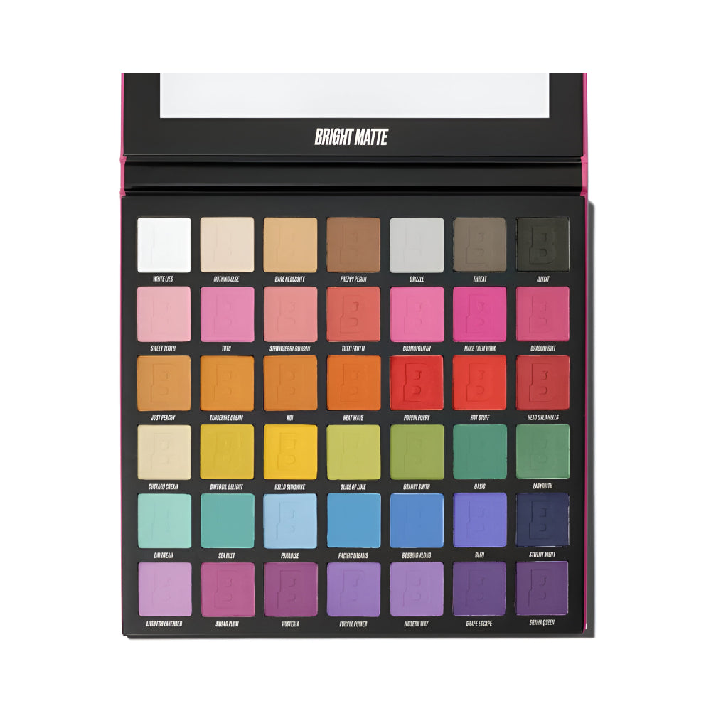 Beauty bay eyeshadow palette bright mattel 42 colors