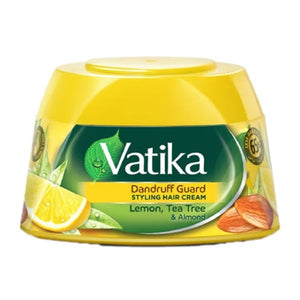 Vatika Hair Cream 140ml Anti Dandruff With Lemon Tea Tree And Almond