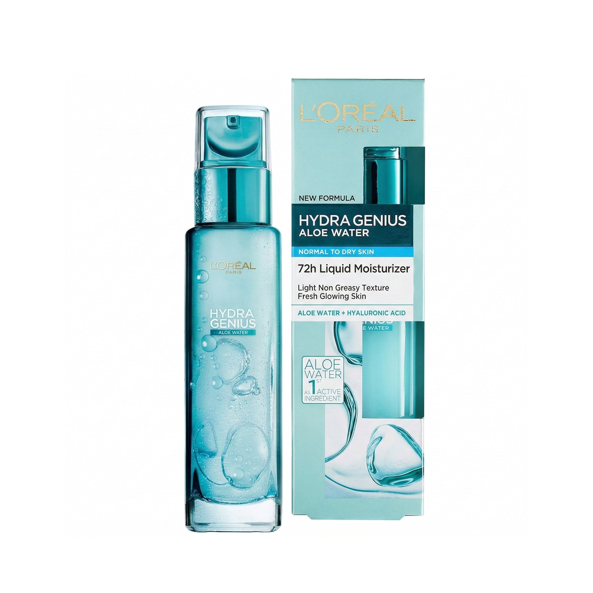 L'Oreal Hydra Genius Aloe Water Hydrating Gel for Normal to Dry Skin