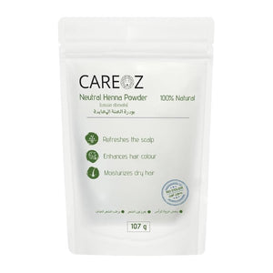CareOz Hair Neutral Henna Powder 107g