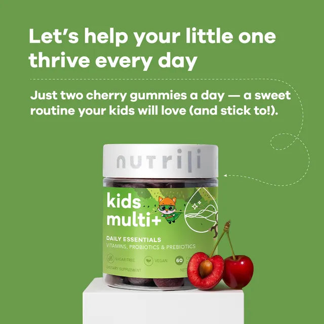 Nutrili Kids Multivitamin+ Probiotics Sugar Free Gummies 60pcs