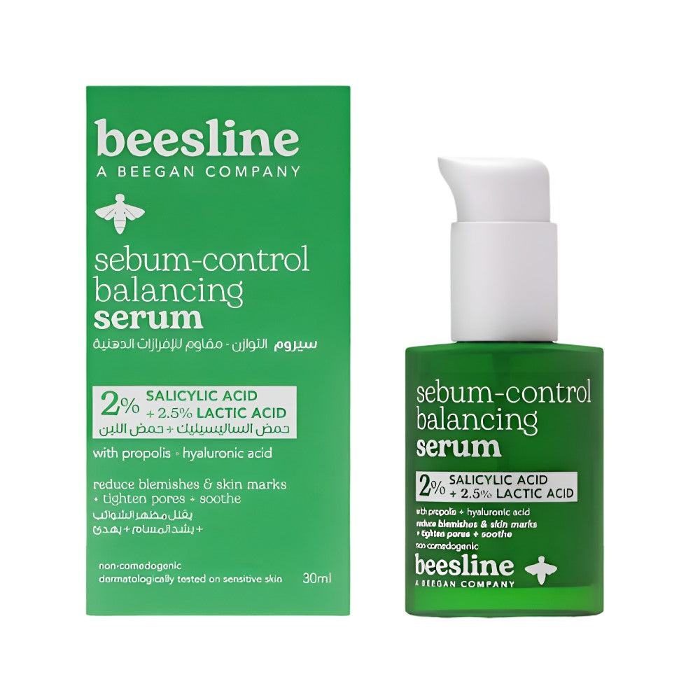 Beesline Serum 30ml Oil Control - 2% Salicylic Acid + 2.5% Lactic Acid