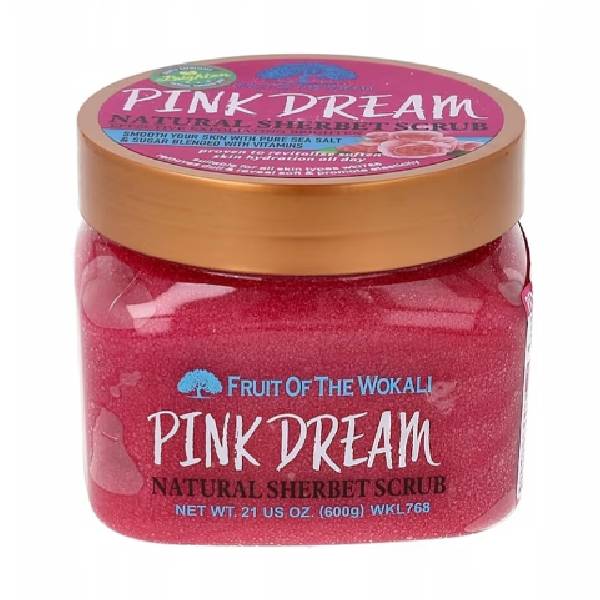 Wokali Scrub 600g With Organic Strawberry