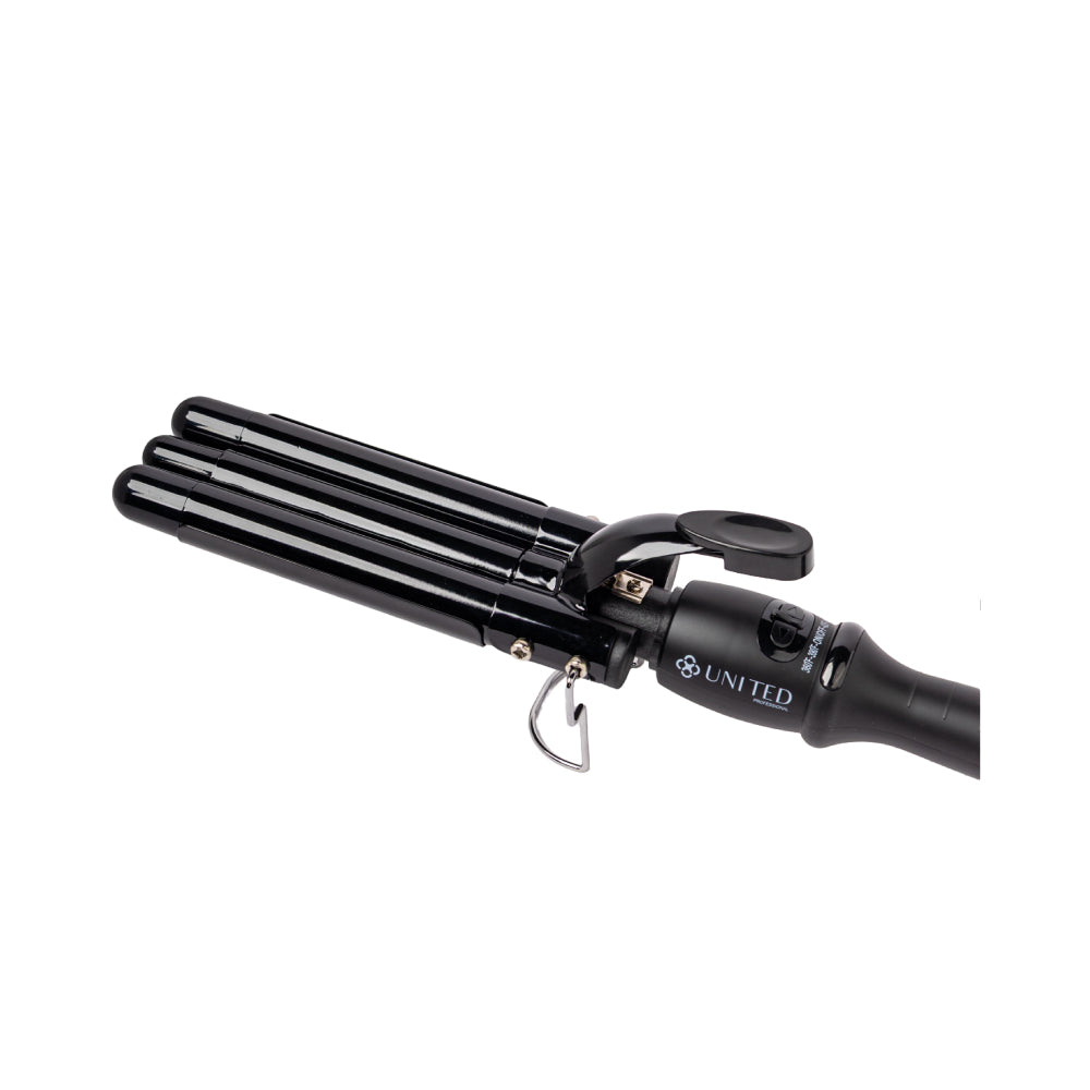 United hair curling iron 19mm professional un 978 cylindrical