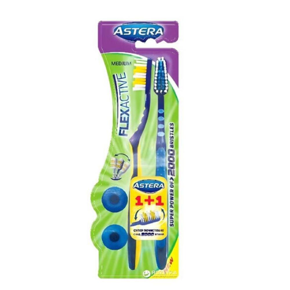 Astera Astera Toothbrush Flex Active Medium 1+1