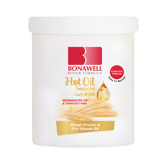 Bonawell Bonawell Hair Hot Oil 225ml With Wheat