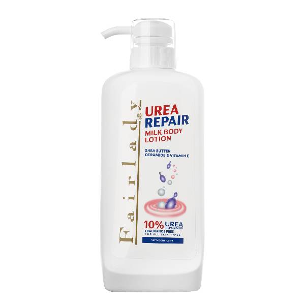 Fairlady Body Lotion 700ml Urea Milk Repair Skin