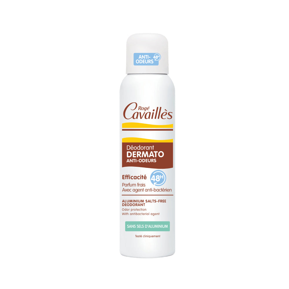 Cavailles Deodorant Spray 150ml Lasts Up To 48 Hours Aluminum-Free