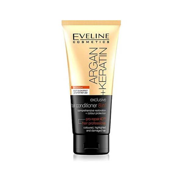 Eveline Hair Conditioner 200ml 8 In 1 Argan And Keratin