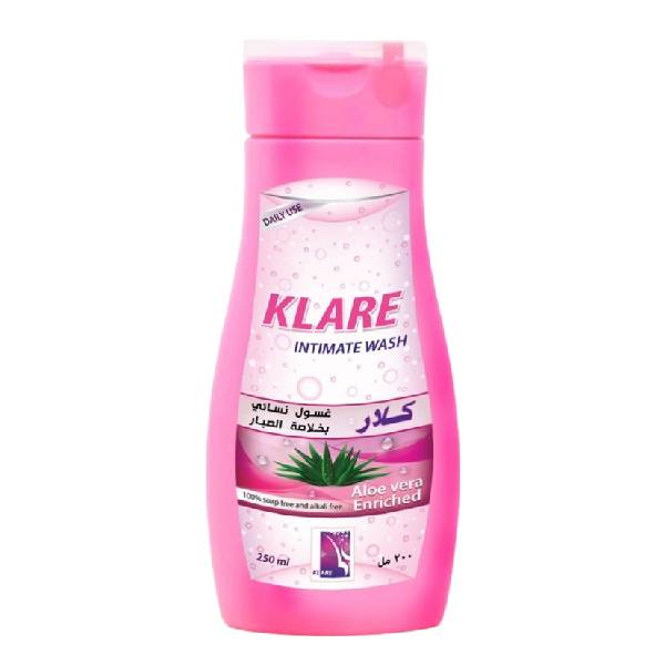 كلير غسول نسائي 250 مل مع الألوة فيرا