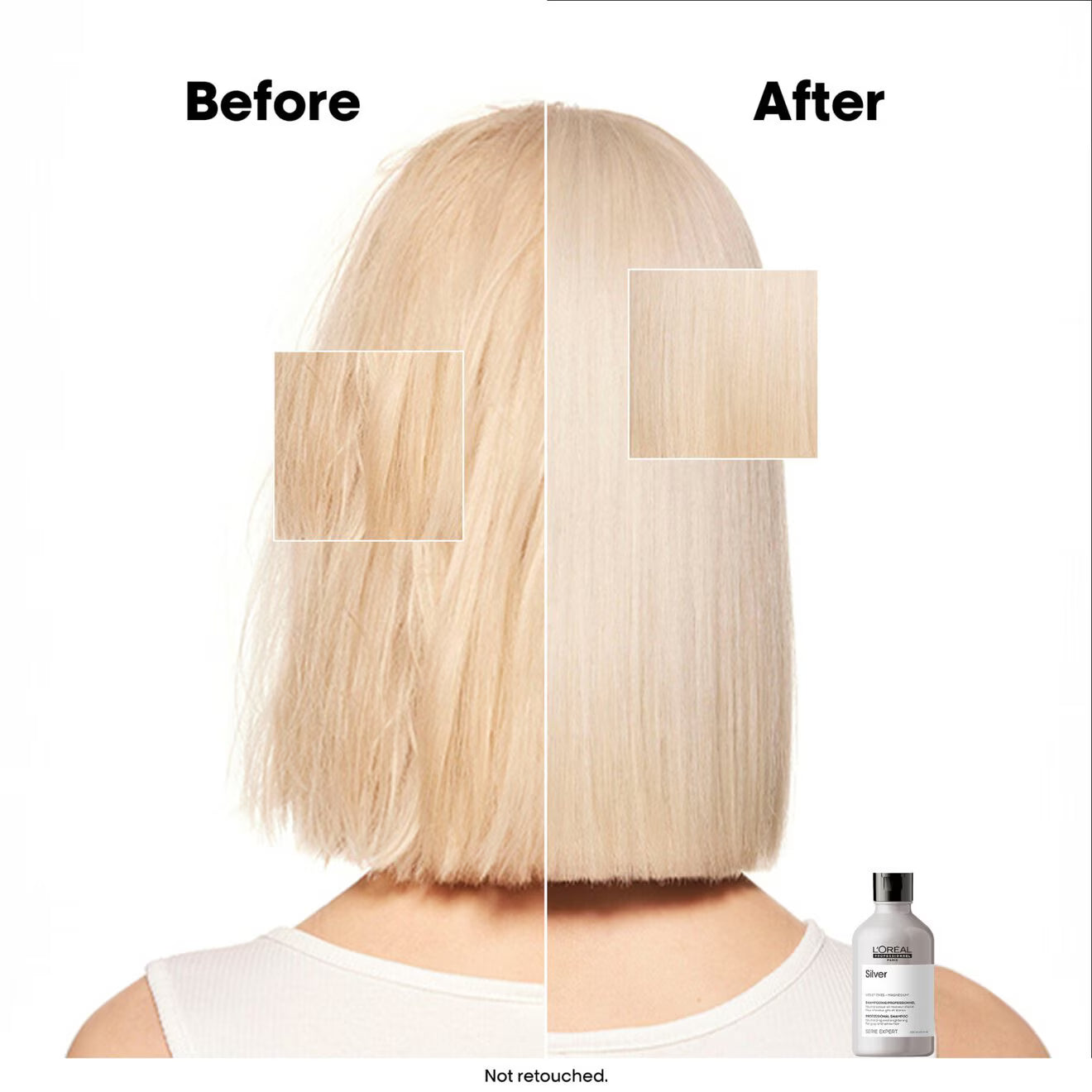 L'Oréal Professionnel شامبو سيلفر بصبغات بنفسجية + مغنيسيوم 300 مل من لوريال بروفيشنال