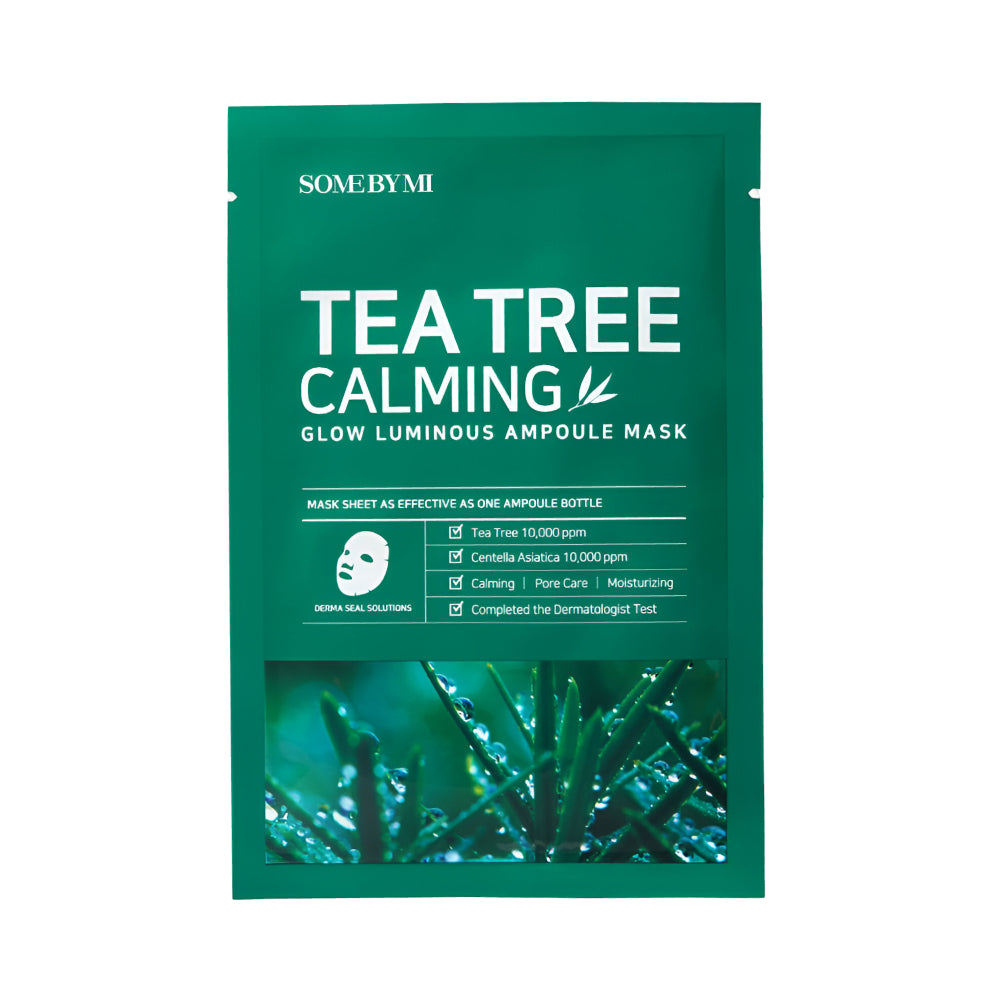 Some By Mi Some By Mi Face Mask 25g Green Tea For Soothing The Skin