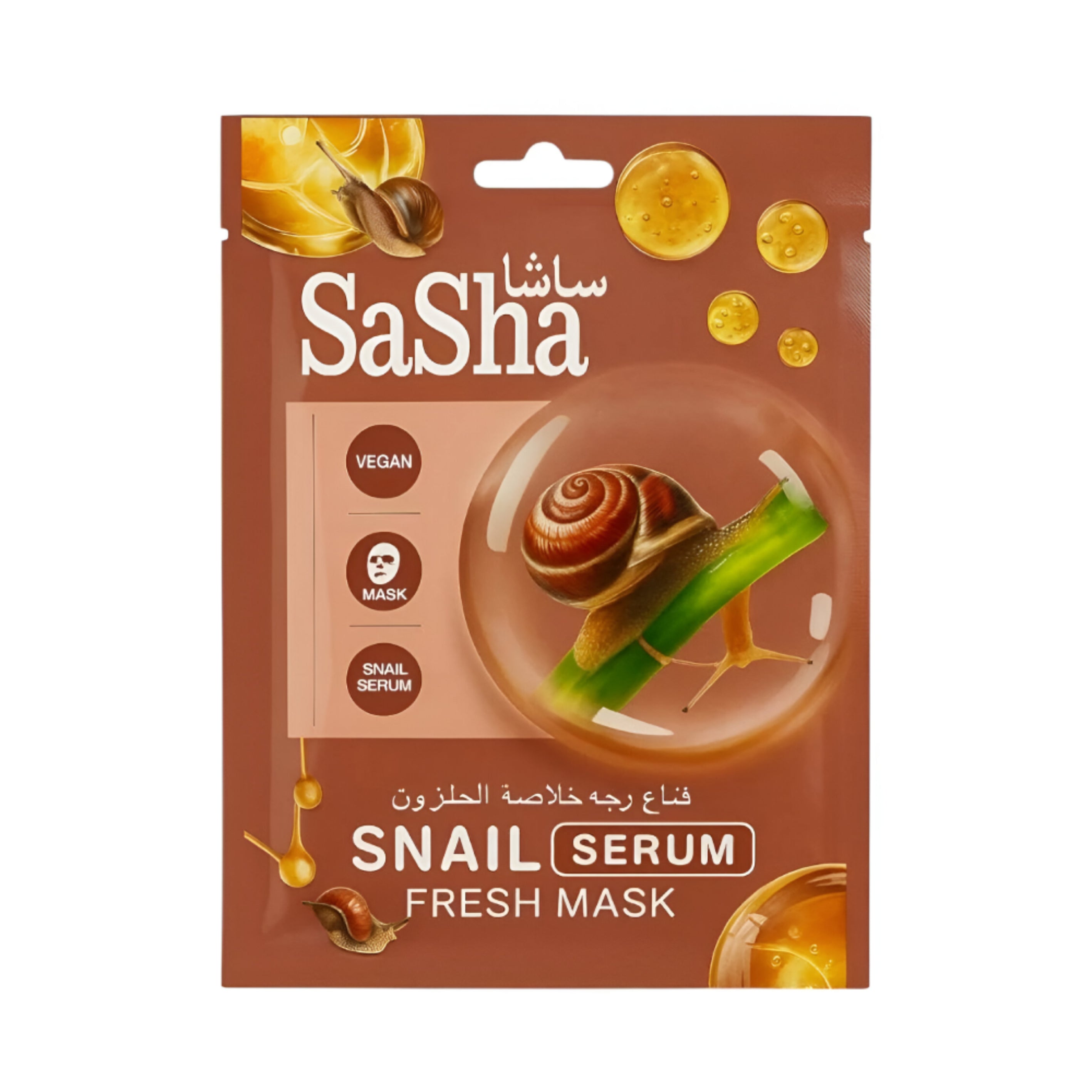 Sasha Face Mask With Snail Extract