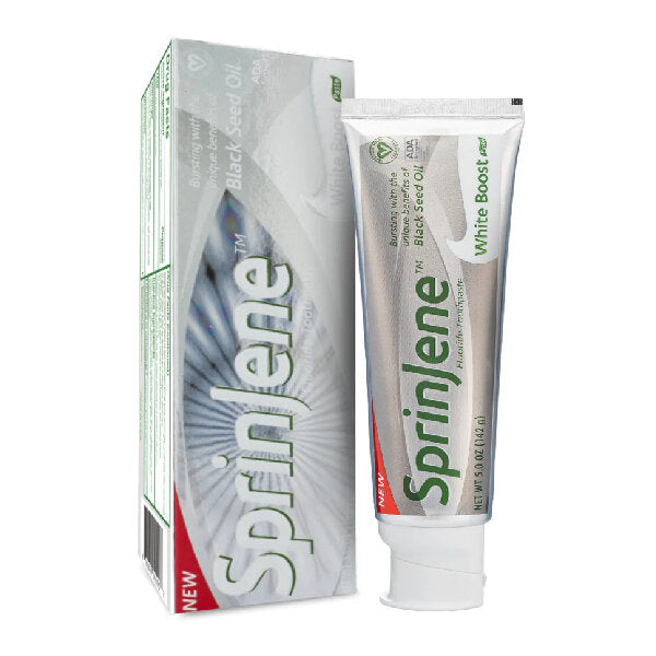 SprinJene Toothpaste 42g Whitening With Black Seed Oil And Zinc