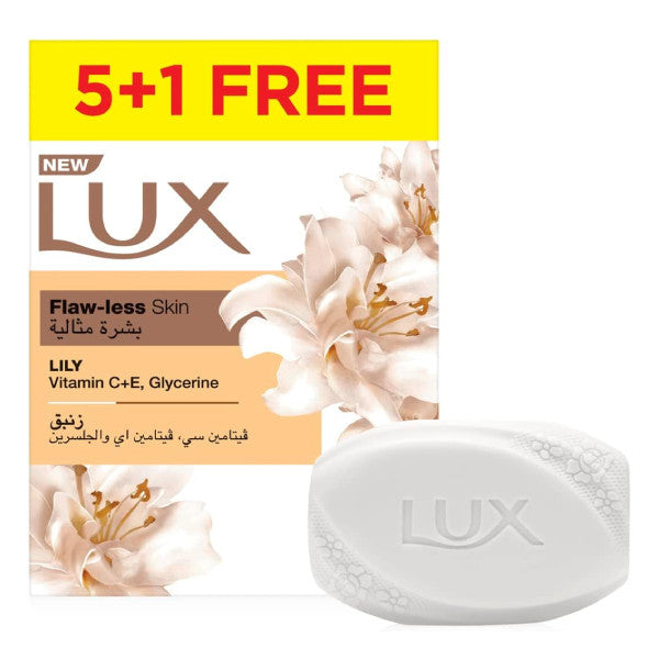 Lux Bar Soap 170g 5+1 Free Lily