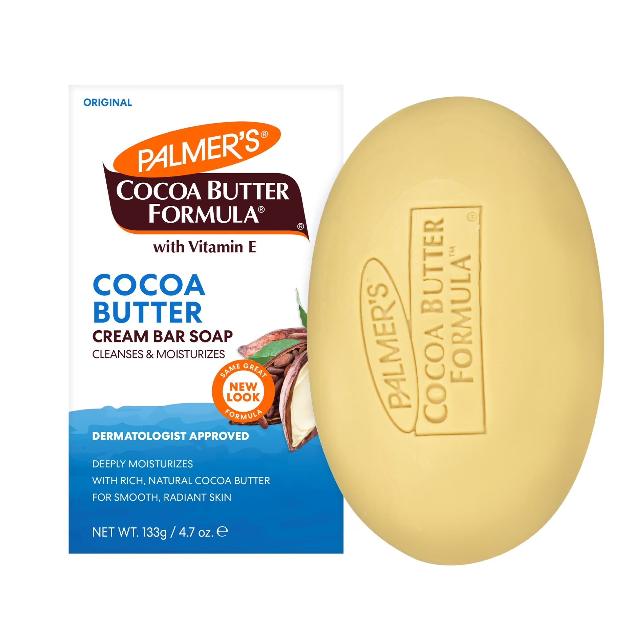 Palmer's Bar Soap Cocoa Butter Formula 133g Daily Skin Treatment