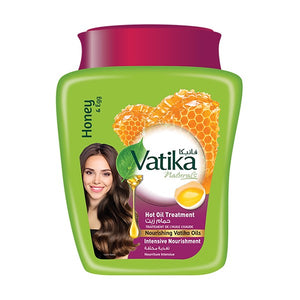 Vatika Hair Hot Oil 500g Intense Nourishment With Egg And Honey