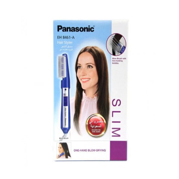 Panasonic Hair Styler Devices Slim EH-8461 Blue And Gray
