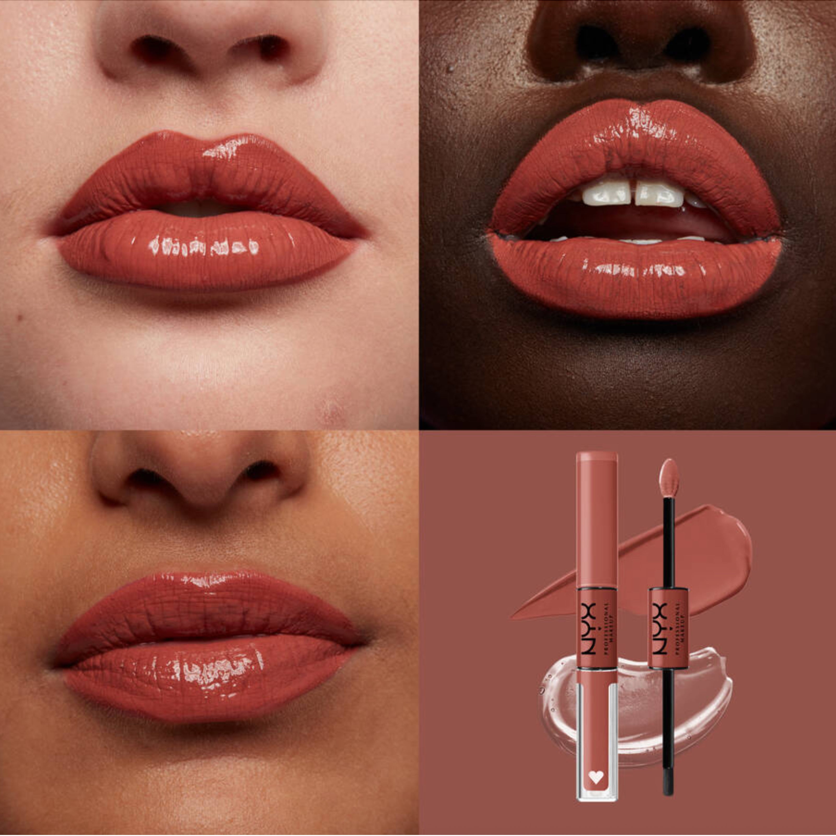 NYX Lip Color Gloss Ambition Statement – Long-Wearing Glossy Finish